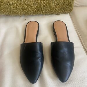 A new day target black mules size 7.5 worn once!